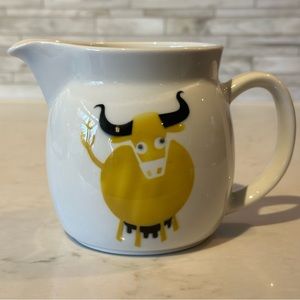 Vintage MCM Arabia Finland Cow Pitcher